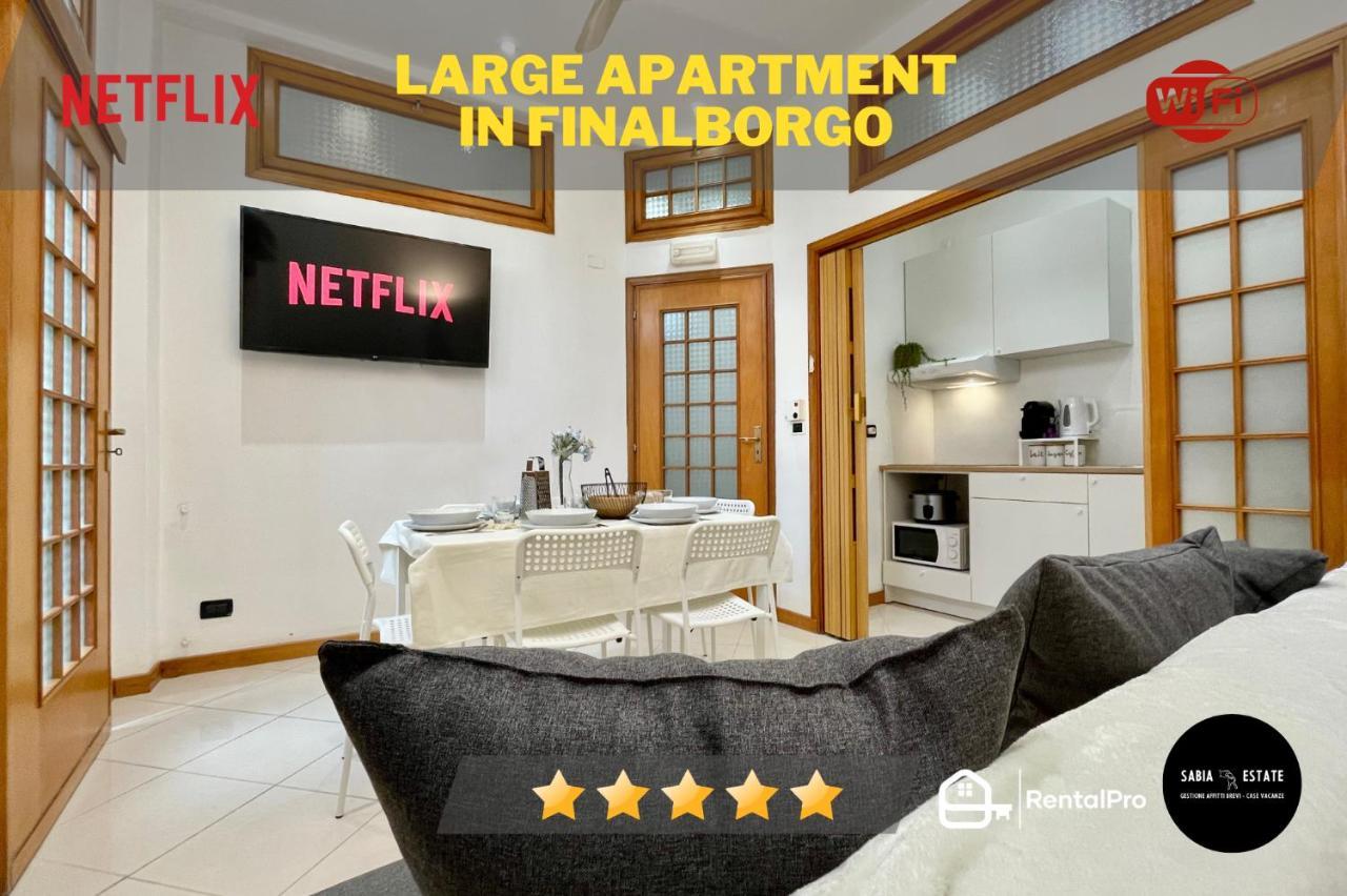 Finalborgo Outdoor&Sea, Three-Room Flat W/Wifi Финале Лигуре Экстерьер фото